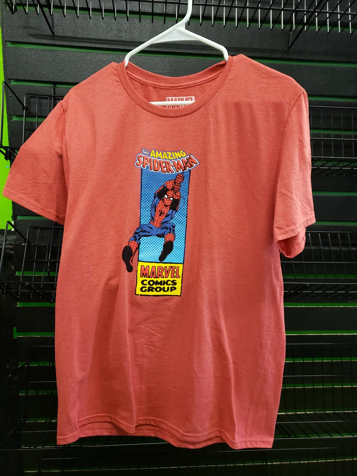 Amazing Spider-Man Marvel Stamp Shirt Size M 1