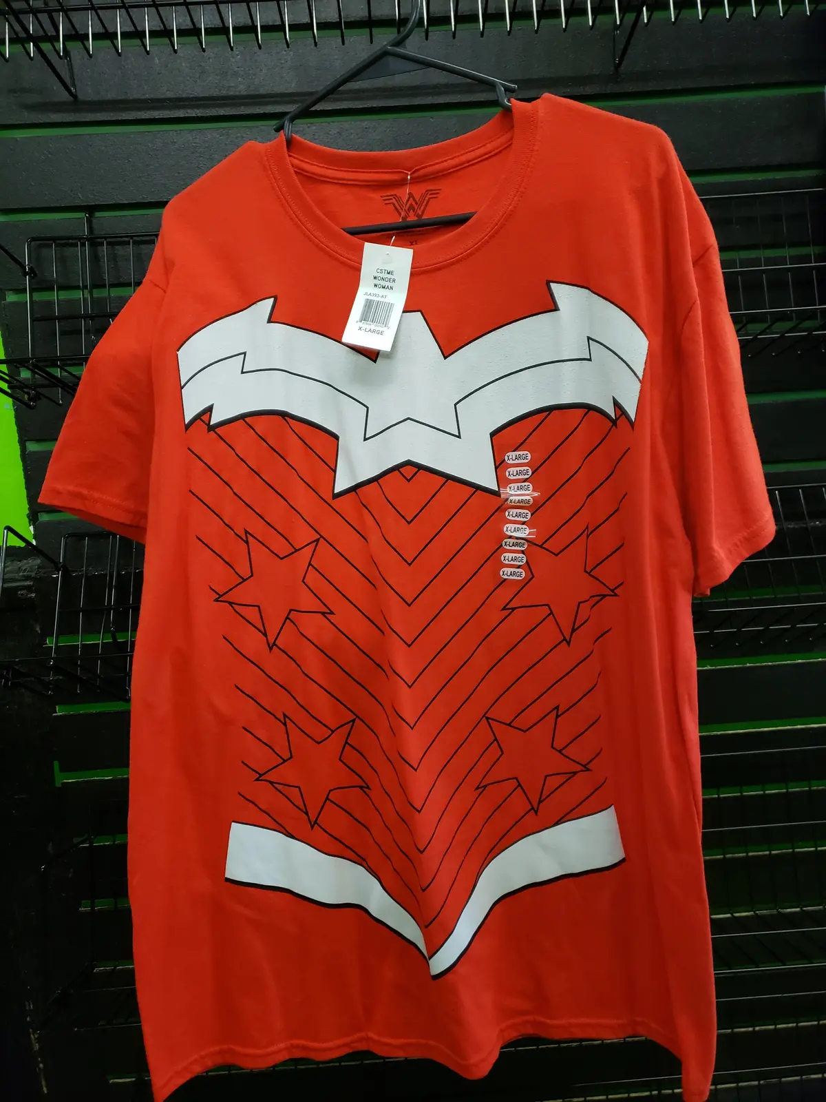 Wonder Woman Classic Cosplay Shirt Size Xl 1