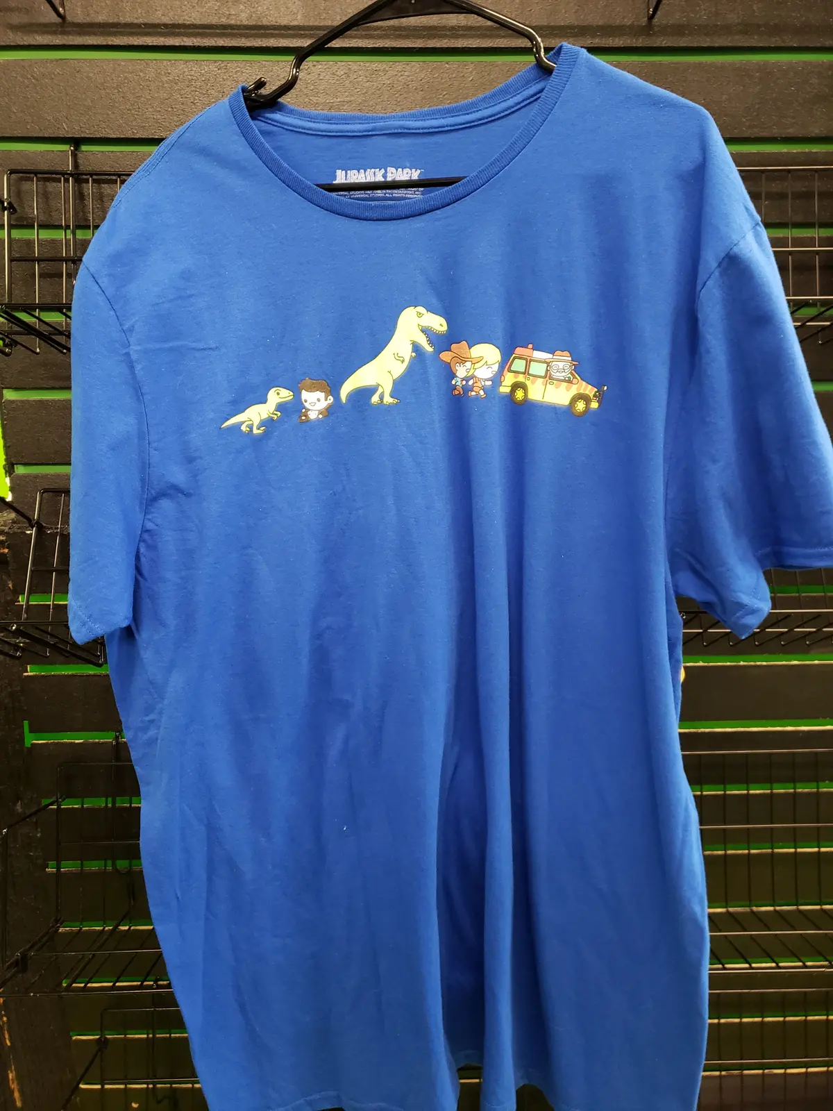 Jurassic Park Chibi Shirt Size Xxl 1
