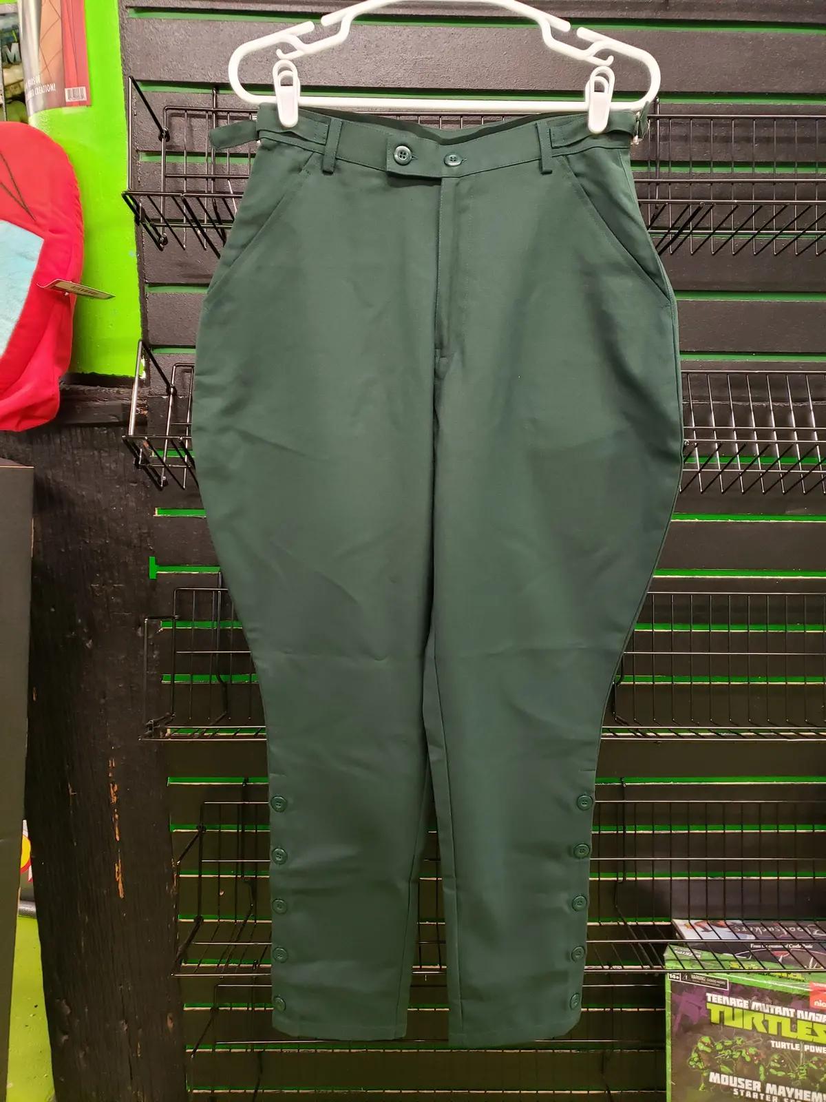 The Pirate Dressing Green Pirate Pants Size S 1