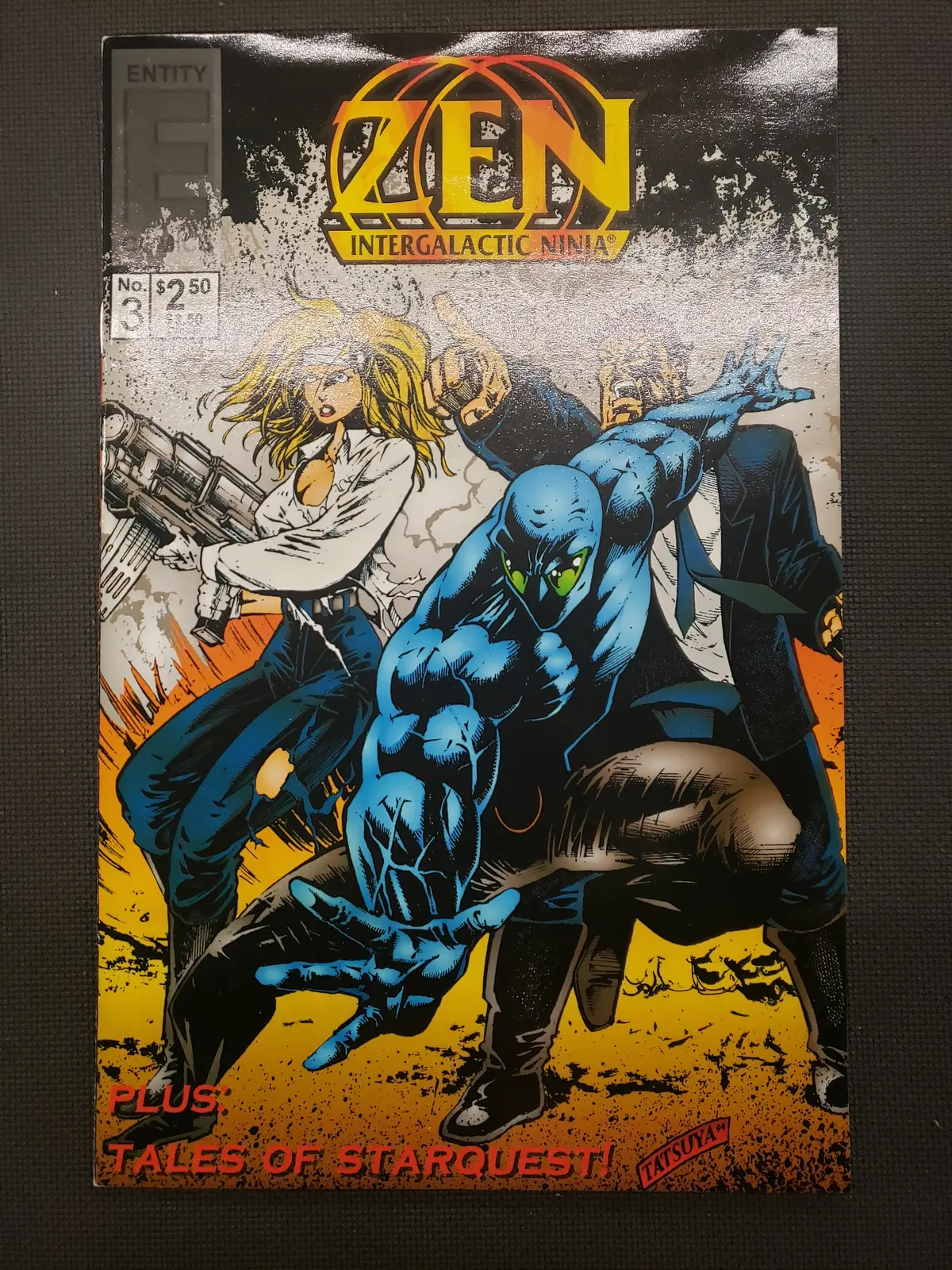 Zen Intergalactic Ninja #3 Autographed With Coa Nm 1