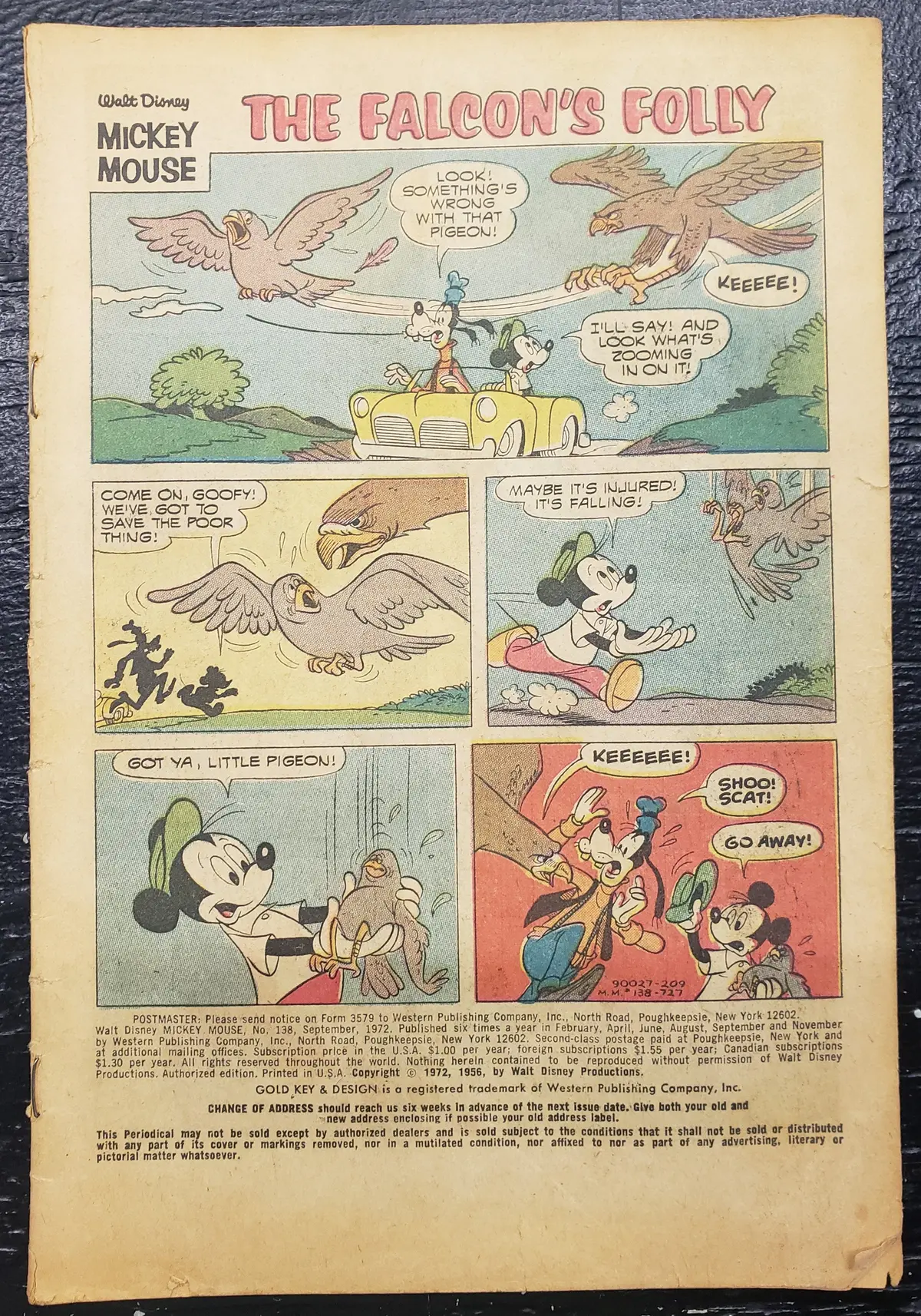 Mickey Mouse #138 Fr 1