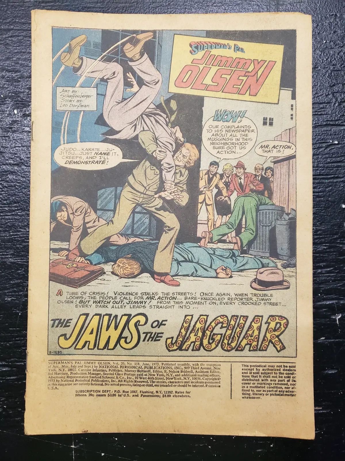 Superman's Pal, Jimmy Olsen (Vol 1) #158 Fr 1