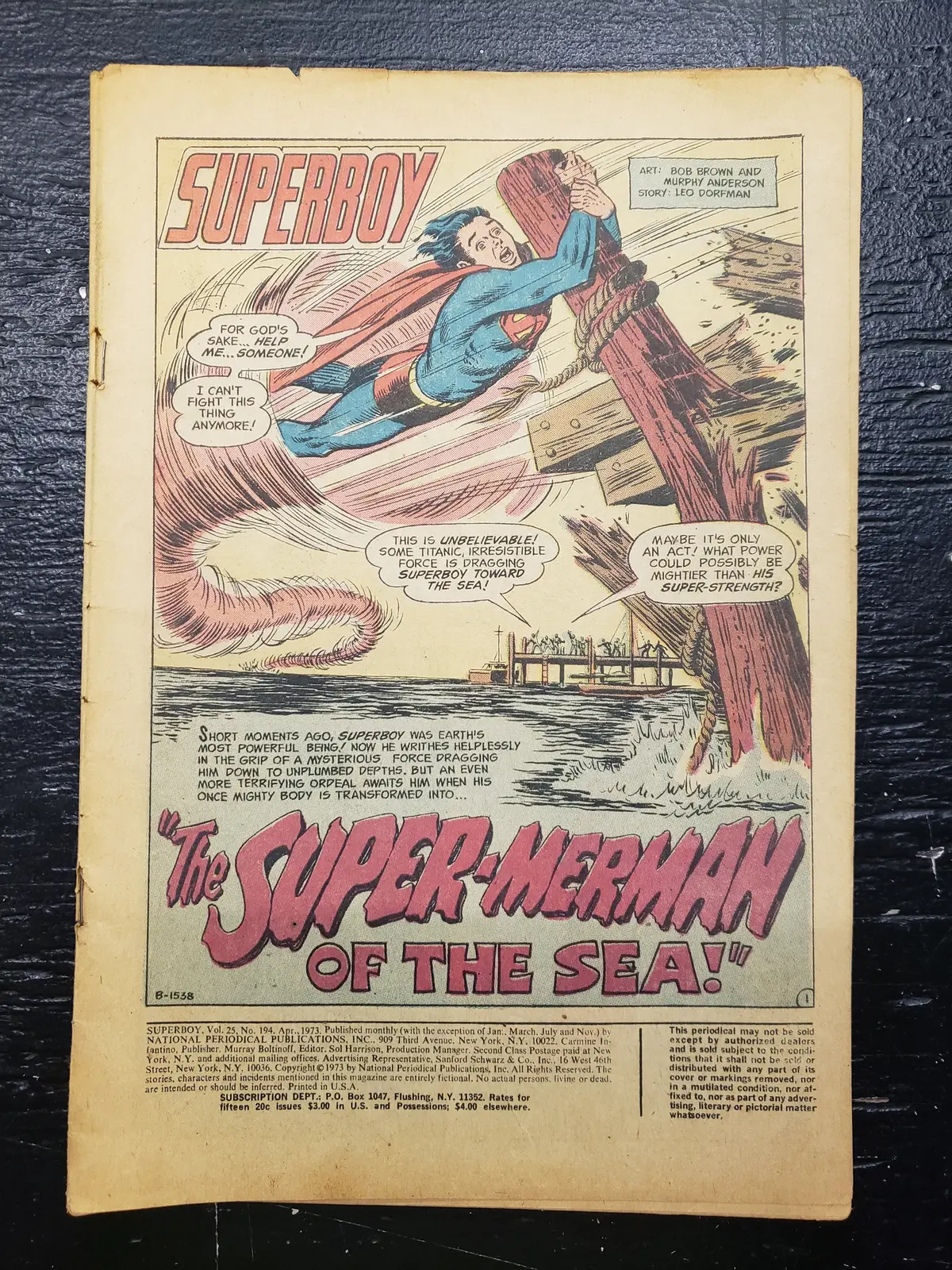 Superboy (Vol 1) #194 Fr 1