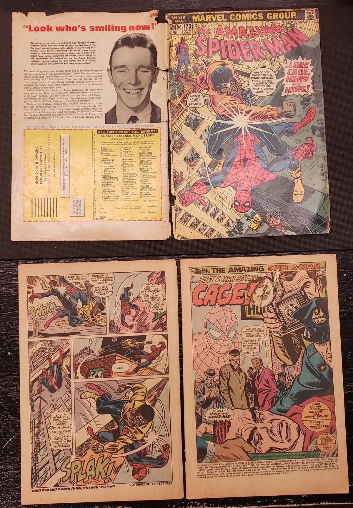 The Amazing Spider-Man (Vol 1) #123 Fr 1