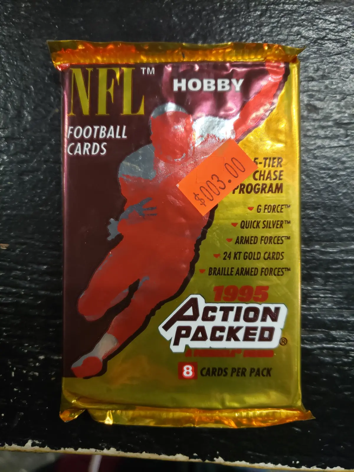 1995 Action Packed Nfl Cards Pack 1
