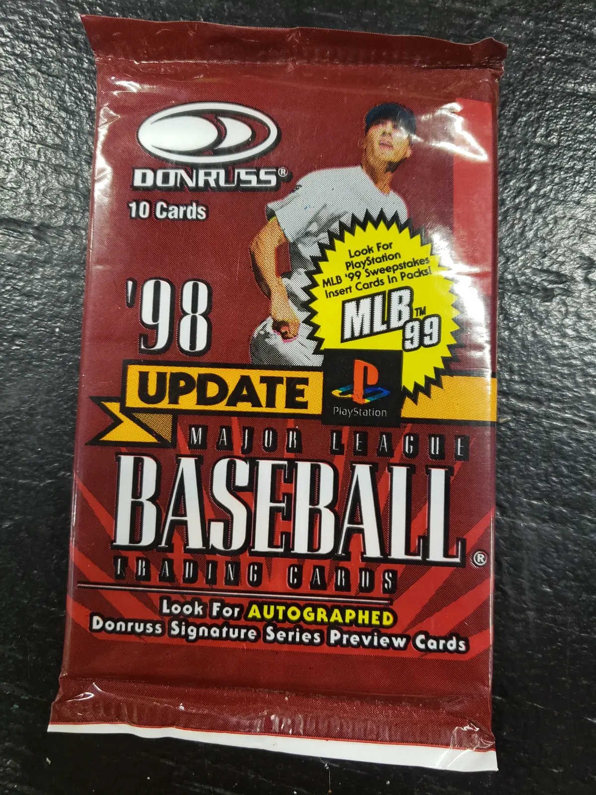 1998 Mlb Donruss Update Baseball Card Pack 1