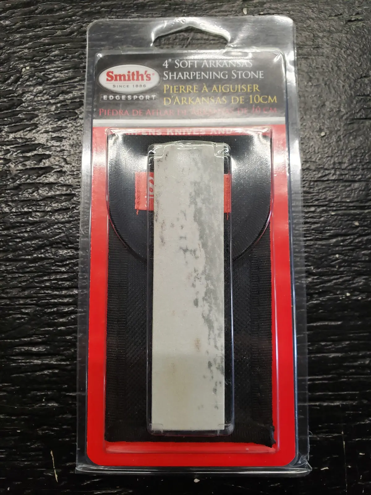 Smith's 4" Soft Arkansas Sharpening Stone 1