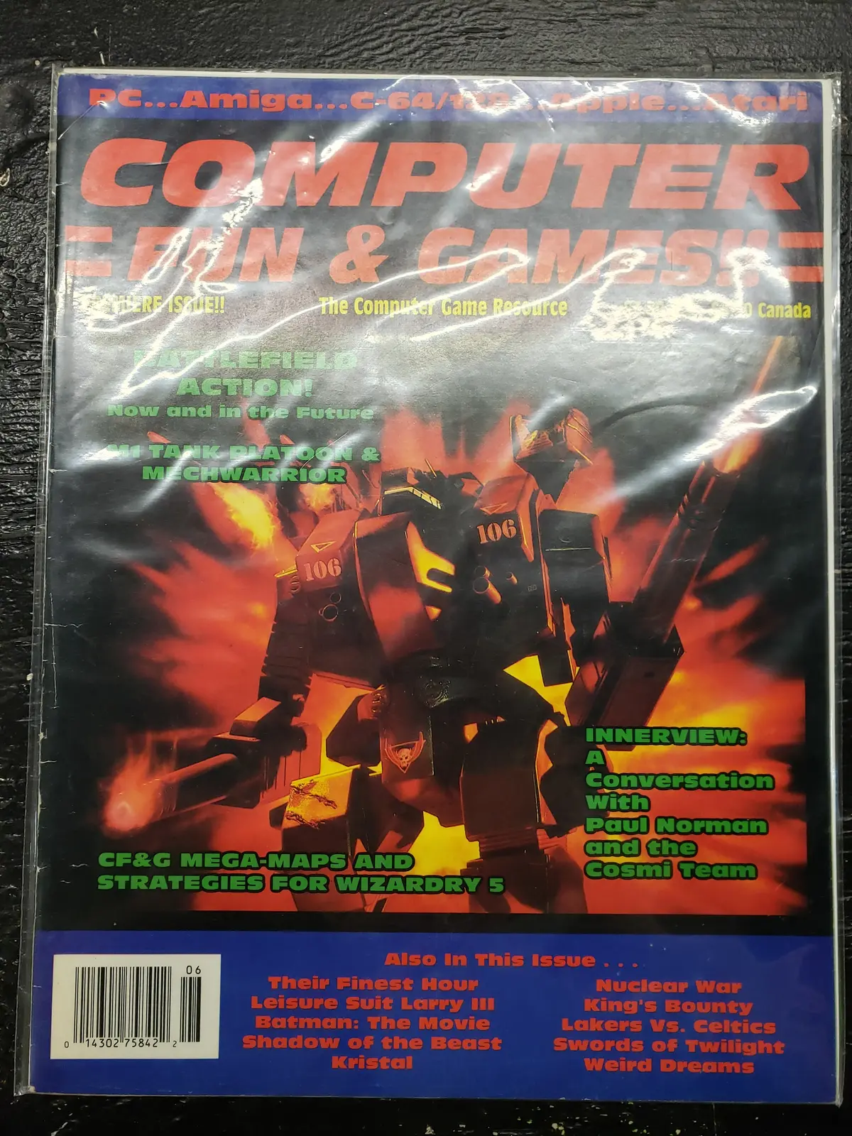 Computer Fun & Games #1 Magazine 1