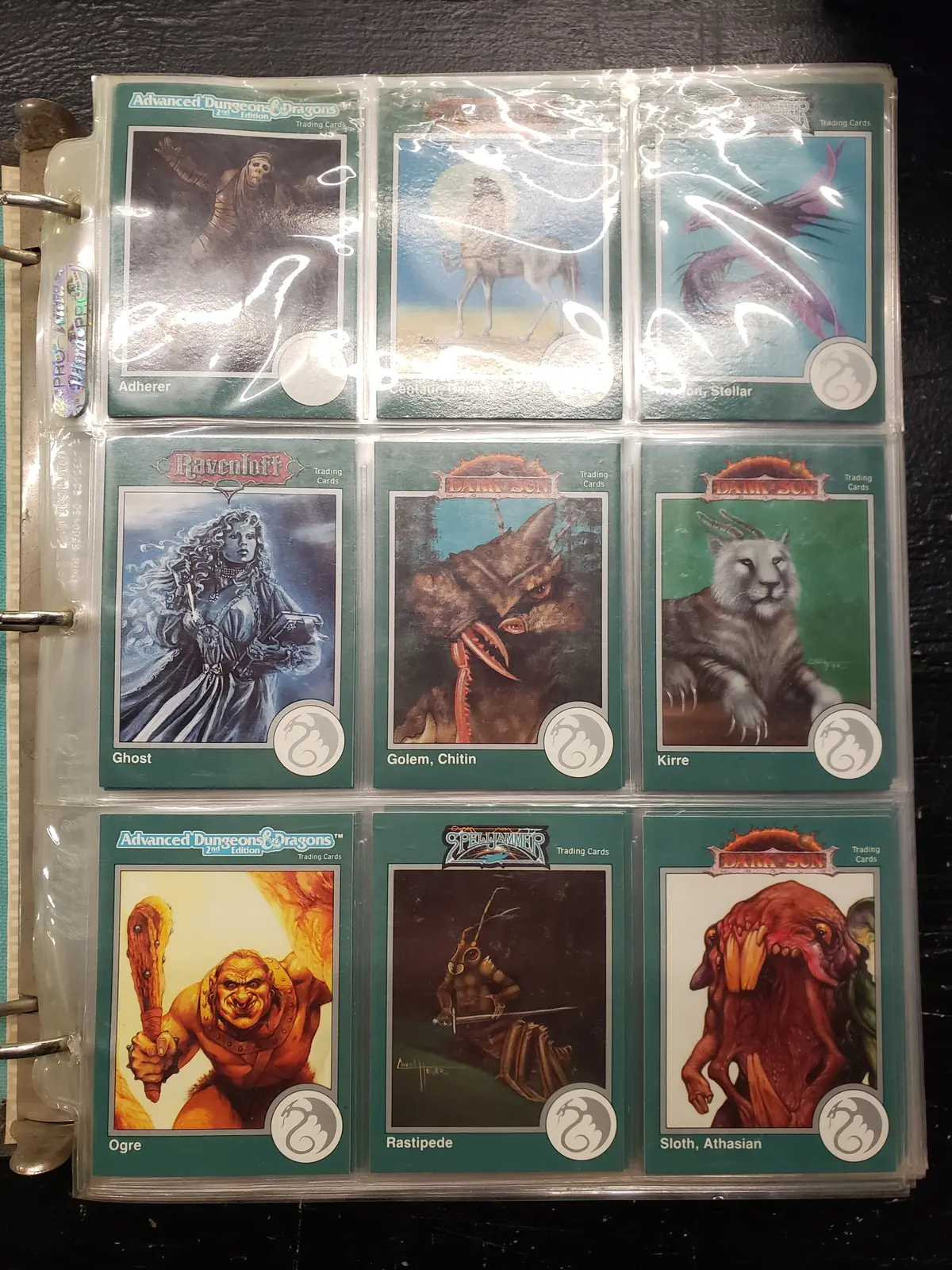 1993 Tsr Dungeons And Dragons Complete Card Set 1