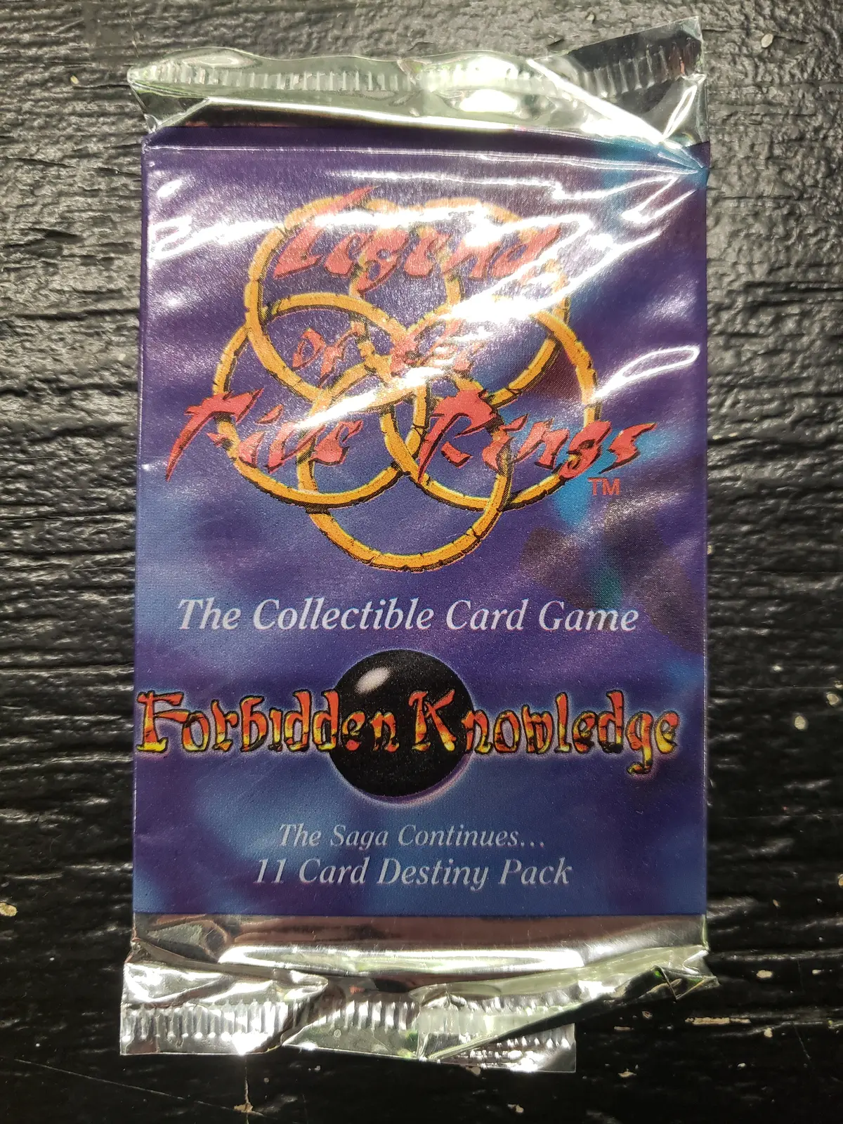 Legend Of The Fire Rings Forbidden Knowledge Booster Pack 1