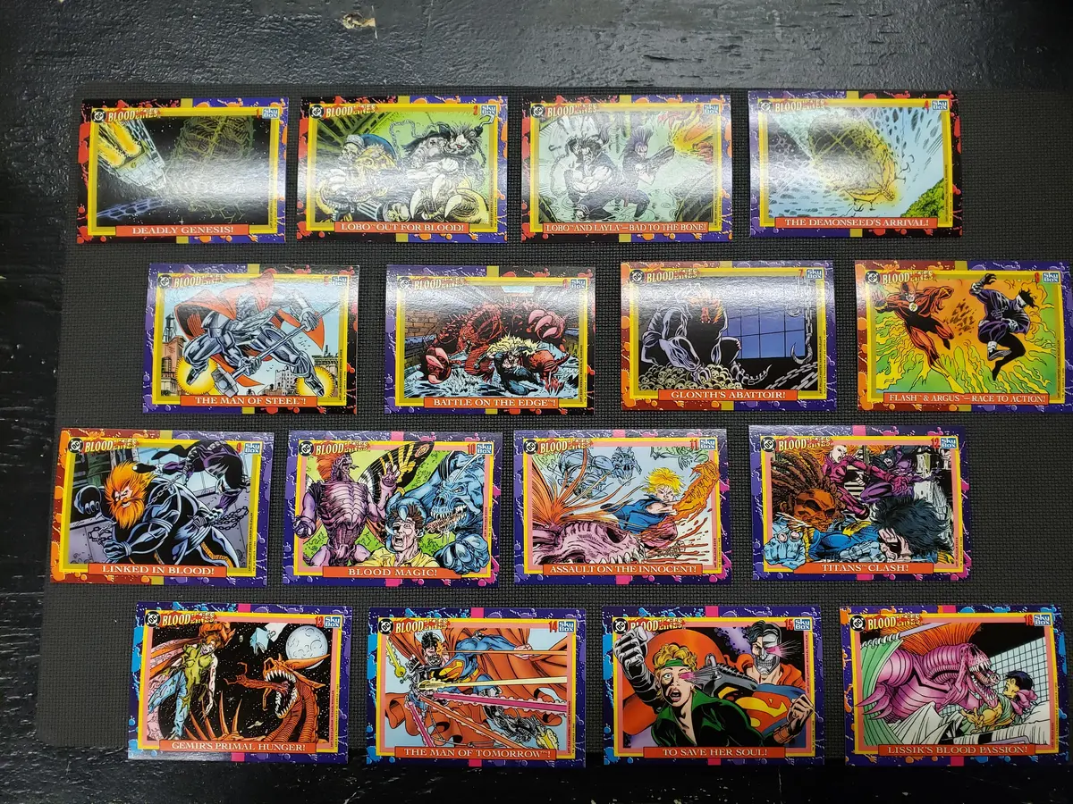 Dc Bloodlines Complete Card Set 1