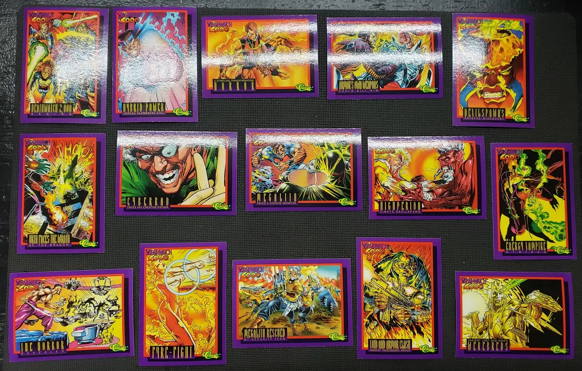 1993 Deathwatch 2000 Complete Trading Card Set 1