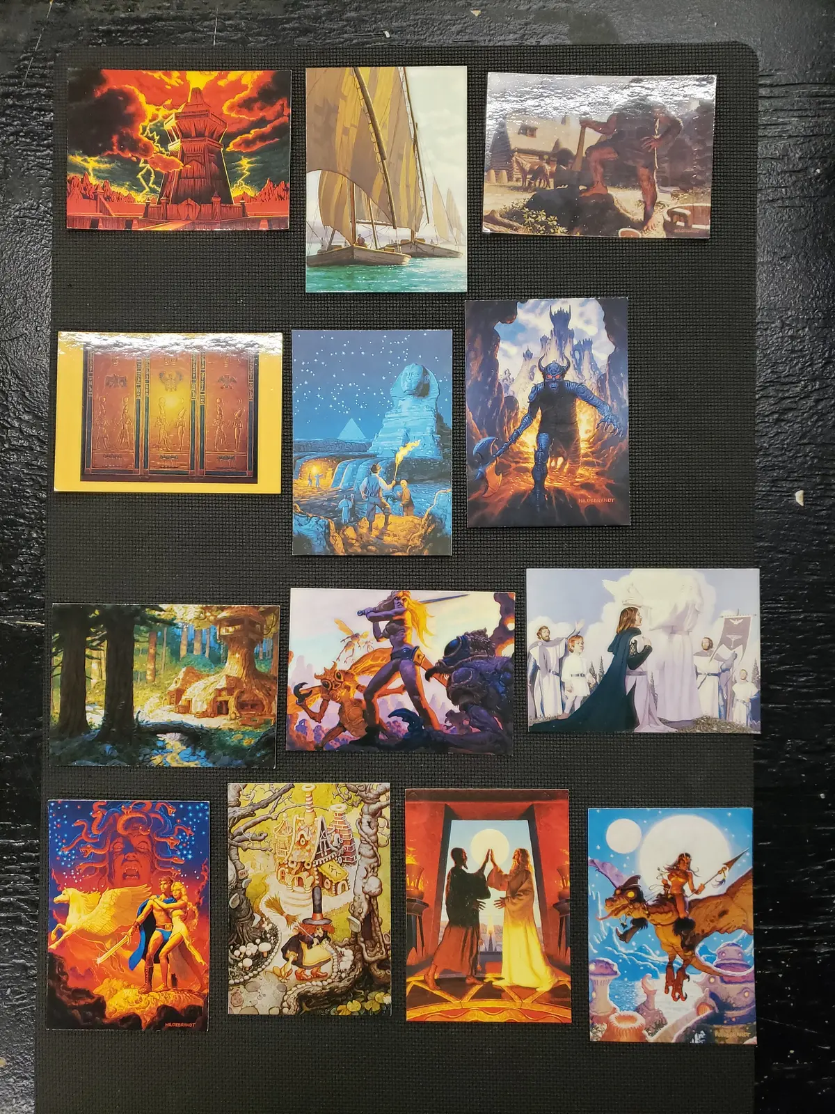 1994 Brothers Hildebrandt Complete Trading Card Set 1