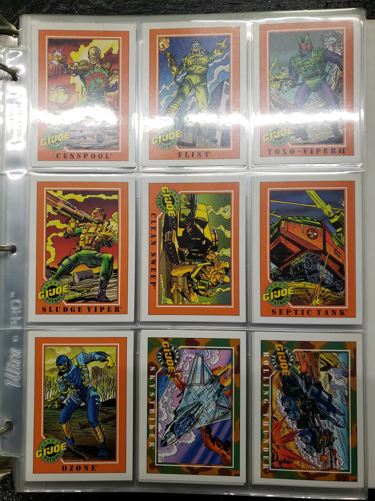 1991 Hasbro G.I. Joe Complete Trading Card Set 1