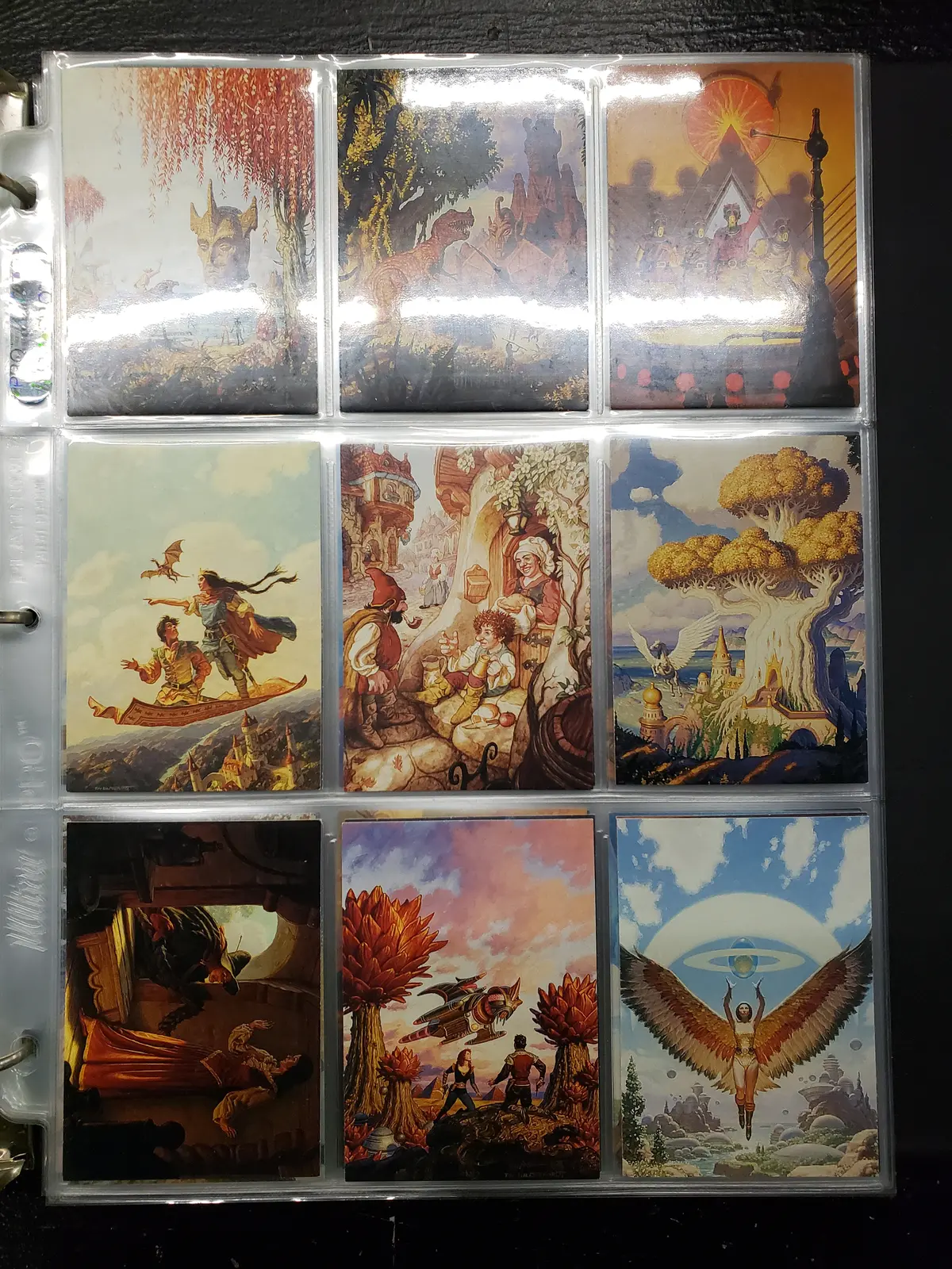 1994 Flights Of Fantasy Complete Trading Card Set 1