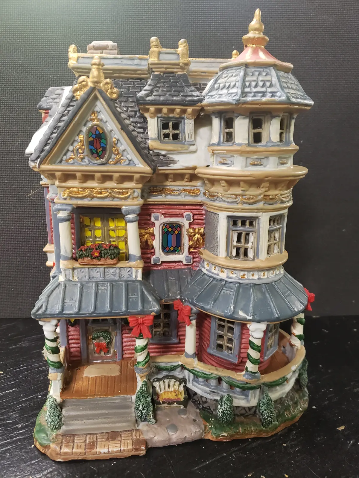 2009 Lemax Hadley House Ceramic House 1