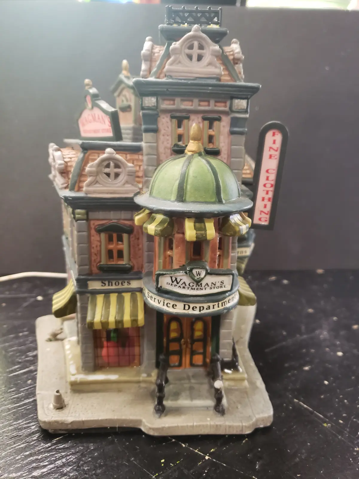 2005 Lemax Wagman's Department Store Ceramic Building 2