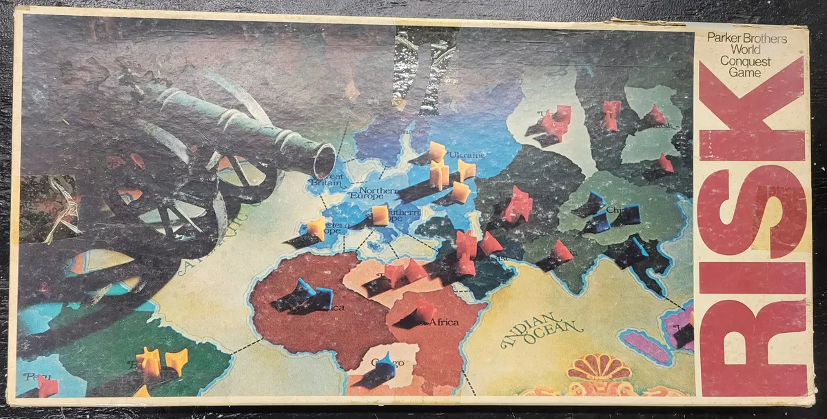 Vintage 1975 Risk Board Game 1