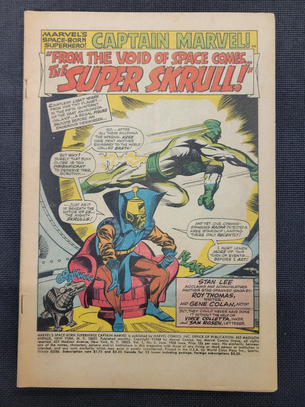 Captain Marvel (Vol 1) #2 Pr 1