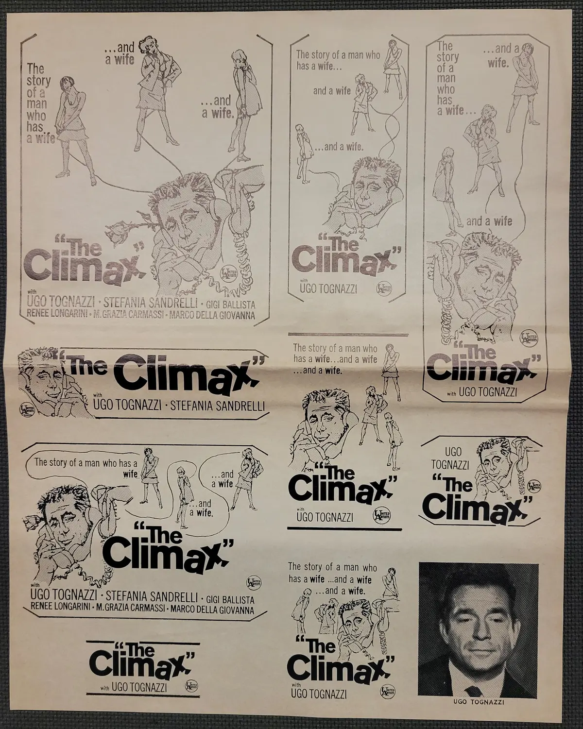 "The Climax" Original Movie Ad Clip Art Print 1
