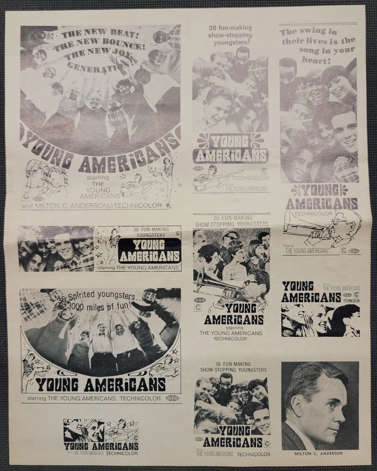 "Young Americans" Original Movie Ad Clip Art Print 1