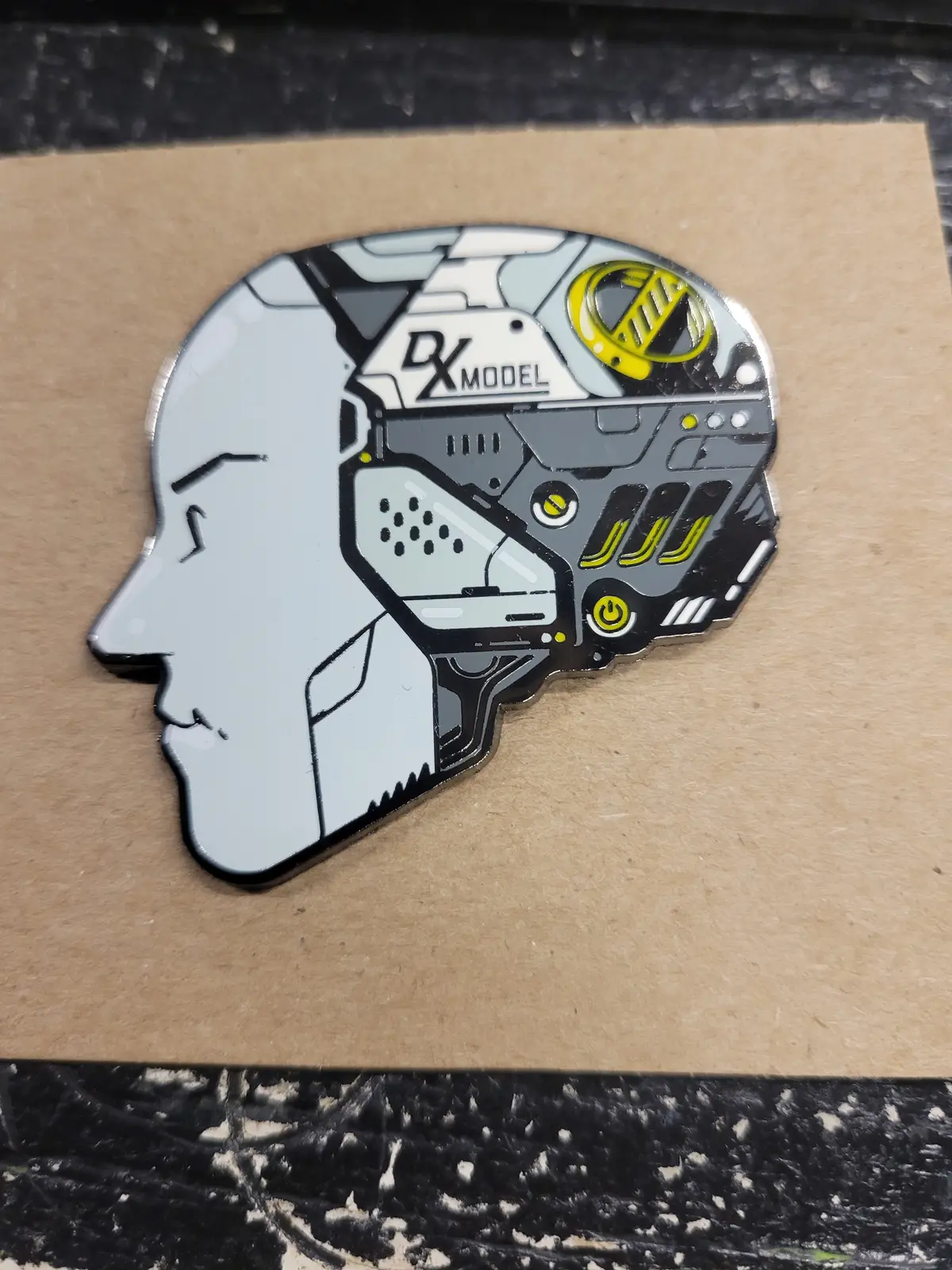 Loot Crate Robotic Head Pin 1