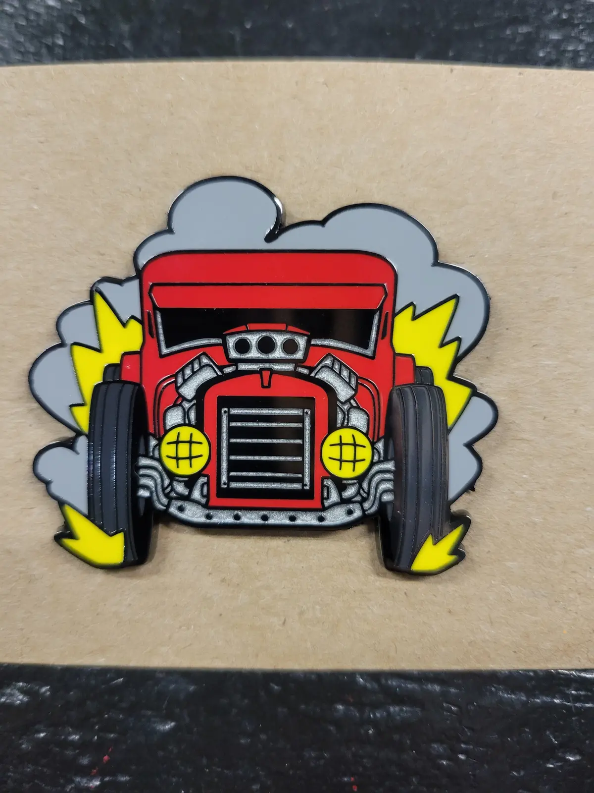 Loot Crate Hot Rod Pin 1