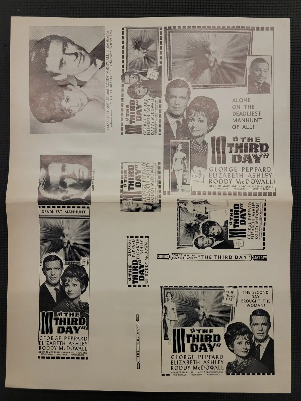 "The Third Day" Original Movie Ad Clip Art Print 1