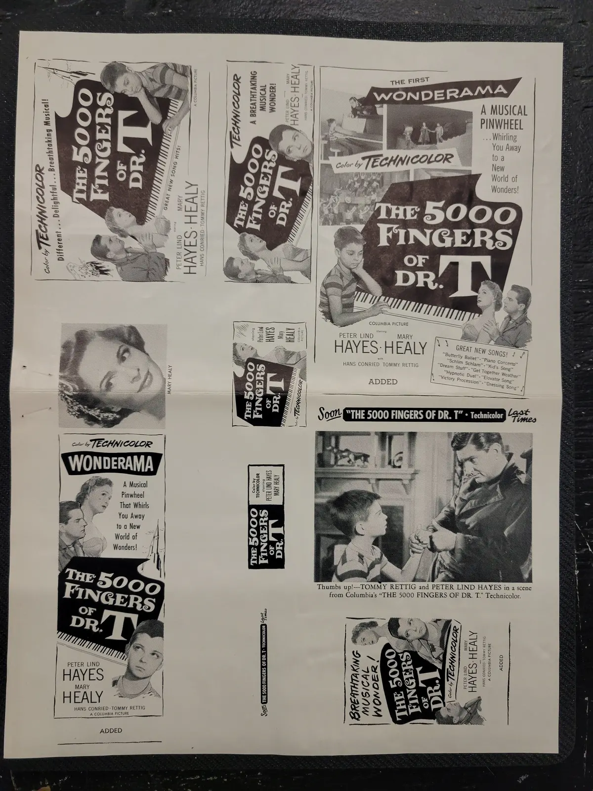 "The 5,000 Fingers Of Dr. T" Original Movie Ad Clip Art Print 1