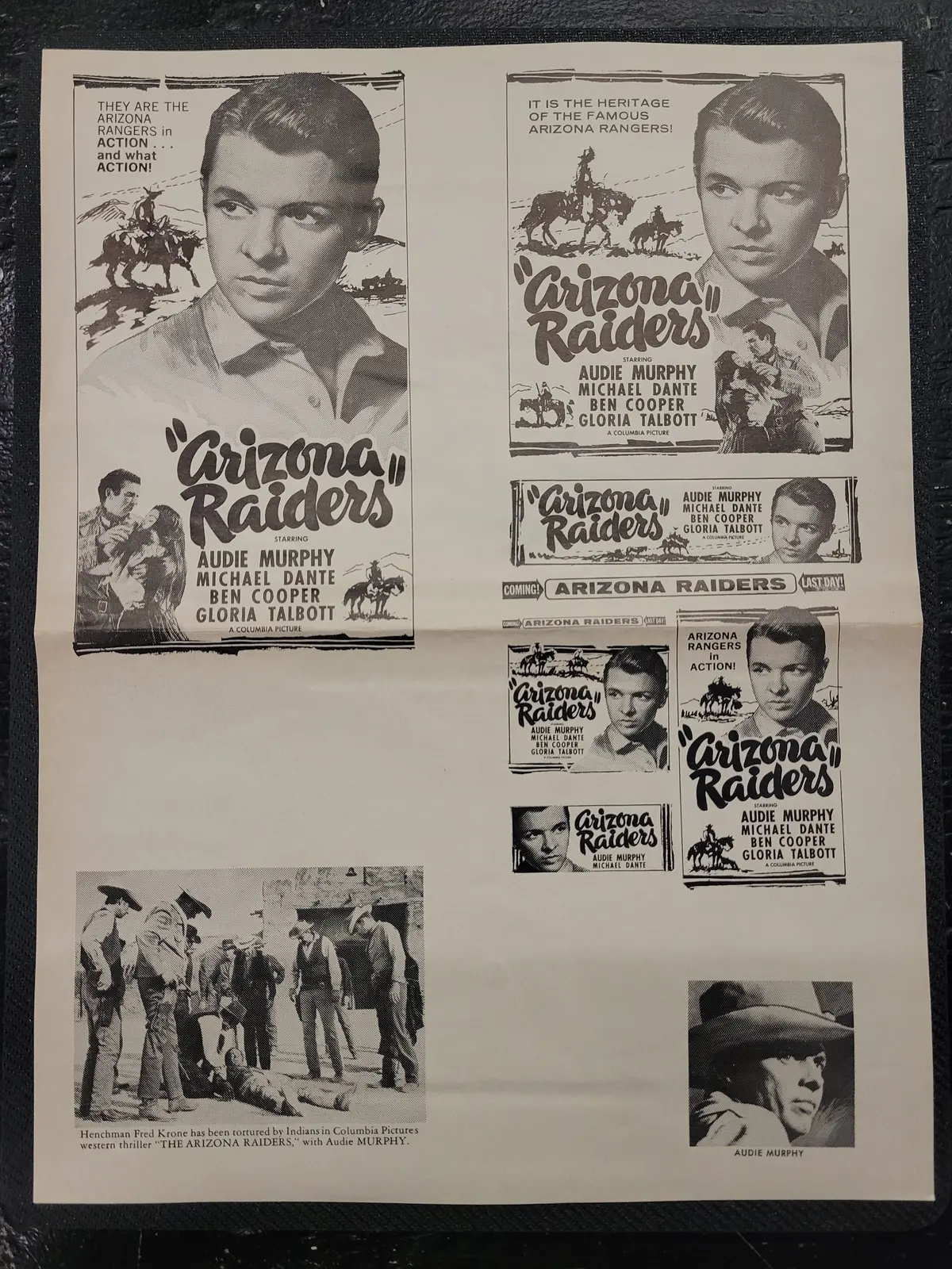 "Arizona Raiders" Original Movie Clip Art Print 1