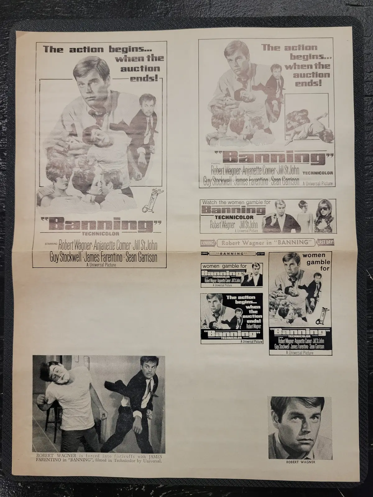 "Banning" Original Movie Ad Clip Art Print 1