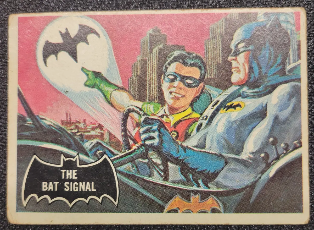 1966 Batman Cards - The Bat Signal #3 1
