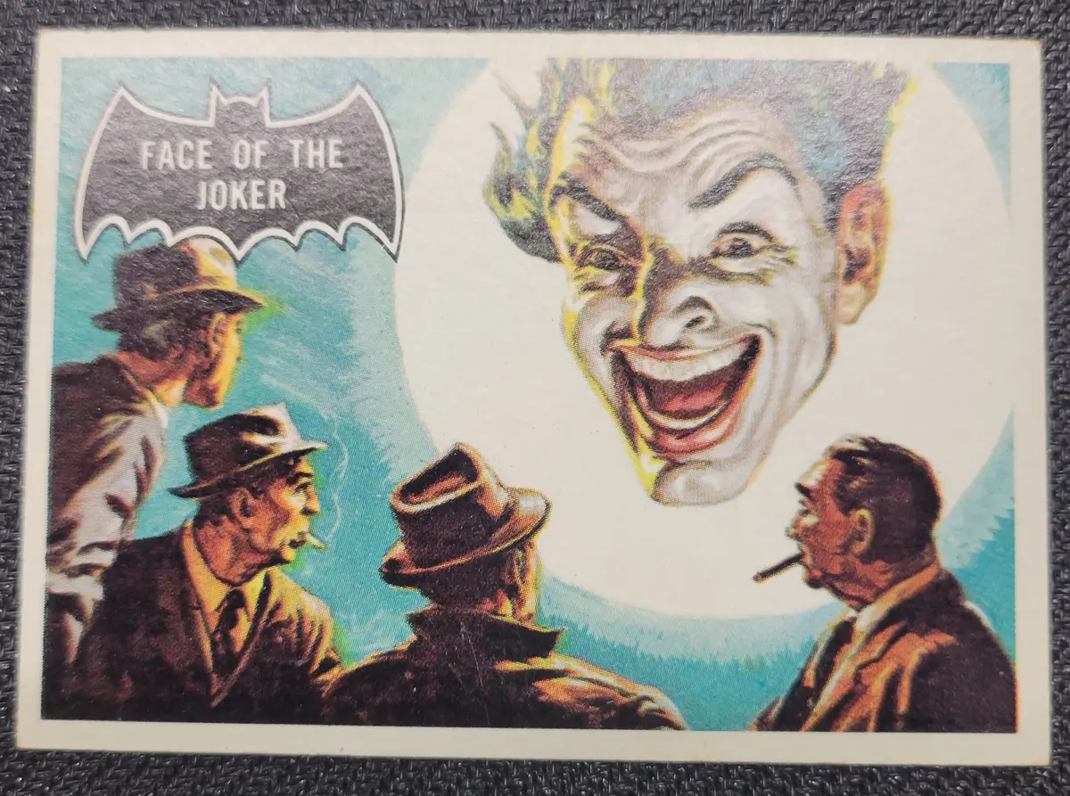 1966 Batman Cards - Face Of The Joker #9 1