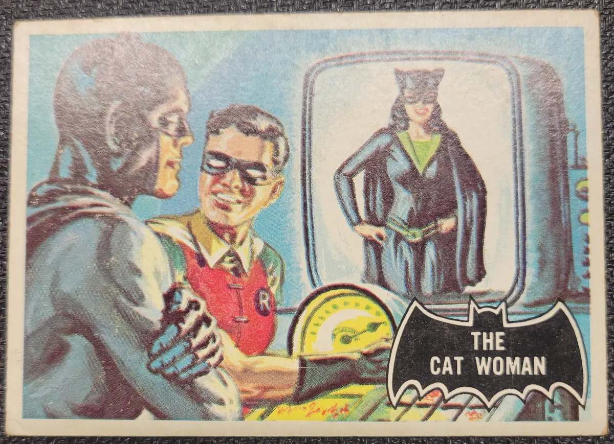 1966 Batman Cards - #25 The Cat Woman 1