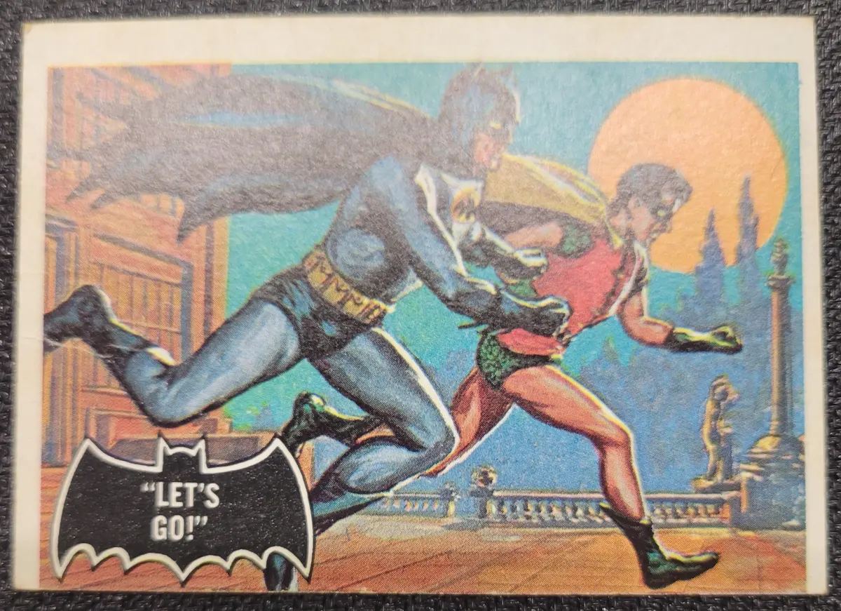 1966 Batman Cards - #28 "Let's Go" 1