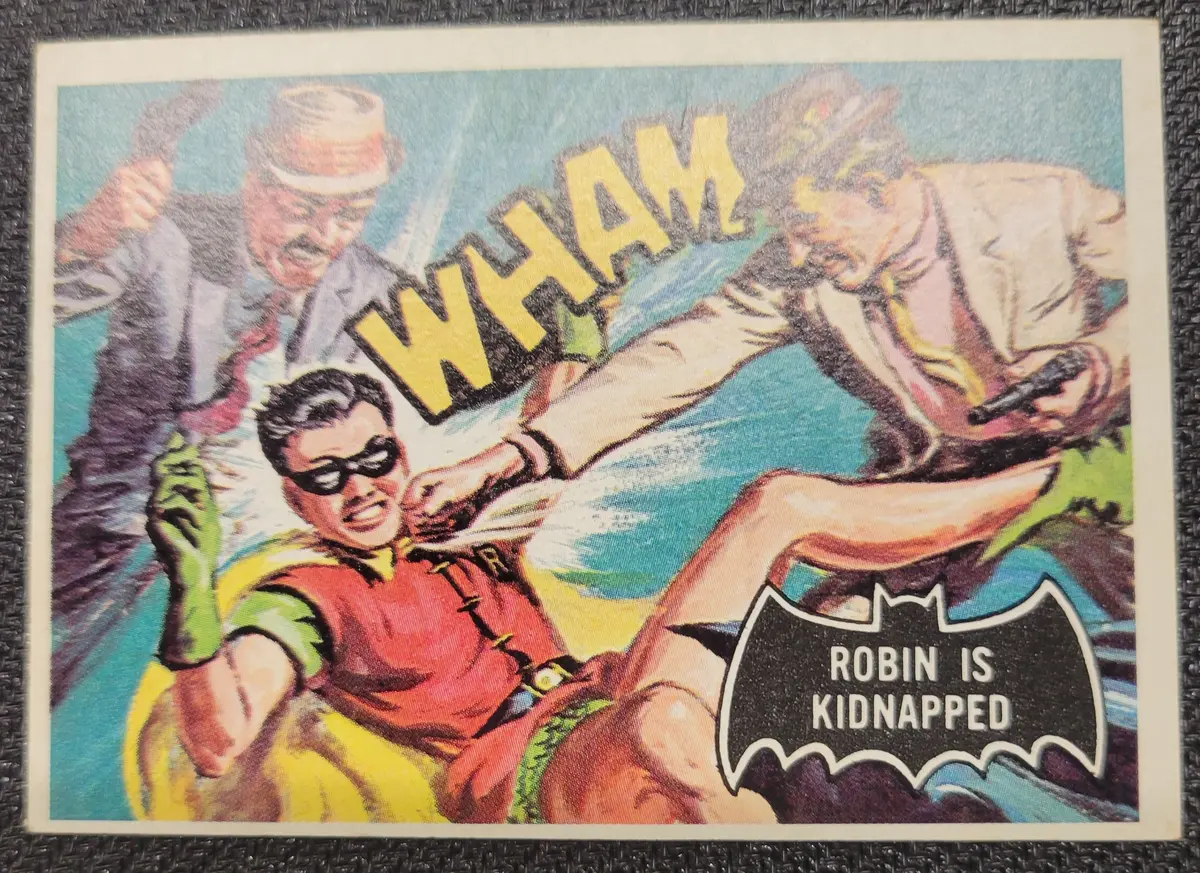 1966 Batman Cards - #29 Robin Is Kidnapped (1) 1