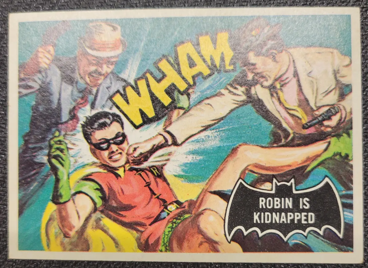1966 Batman Cards - #29 Robin Is Kidnapped (2) 1