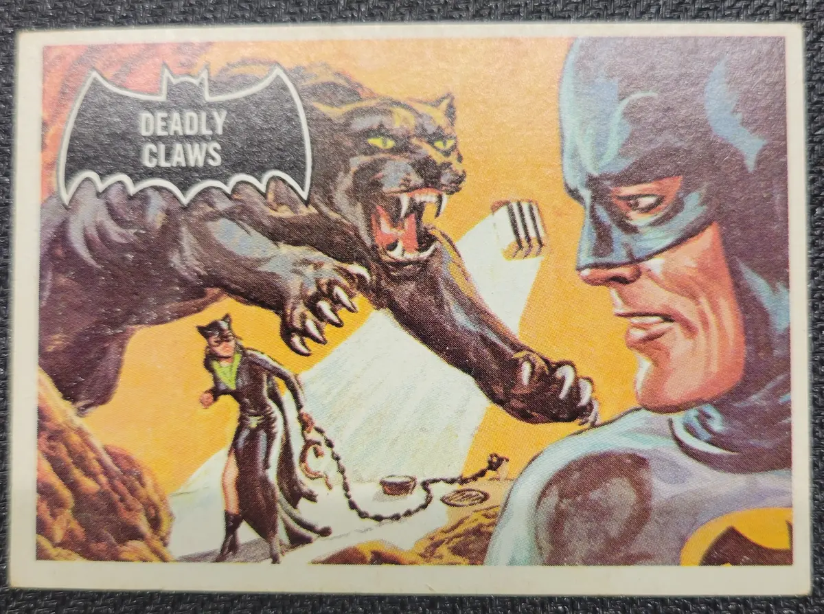 1966 Batman Cards - #34 Deadly Claws (1) 1