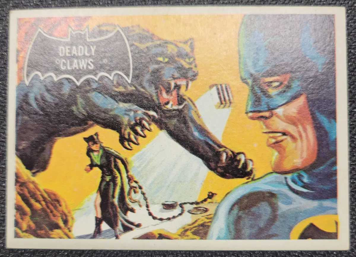 1966 Batman Cards - #34 Deadly Claws (2) 1