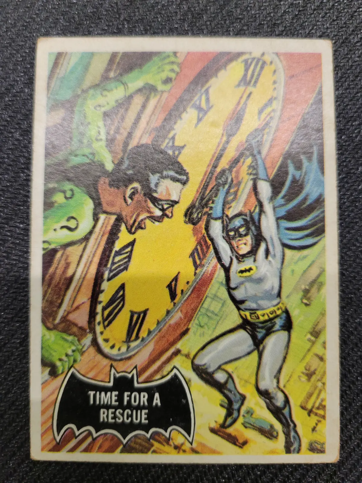 1966 Batman Cards - #41 Time For A Rescue 1