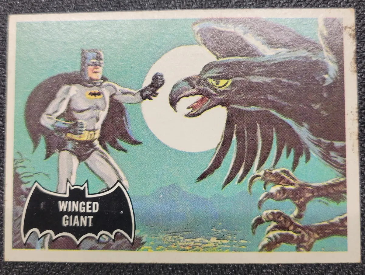 1966 Batman Cards - #52 Winged Giant (1) 1