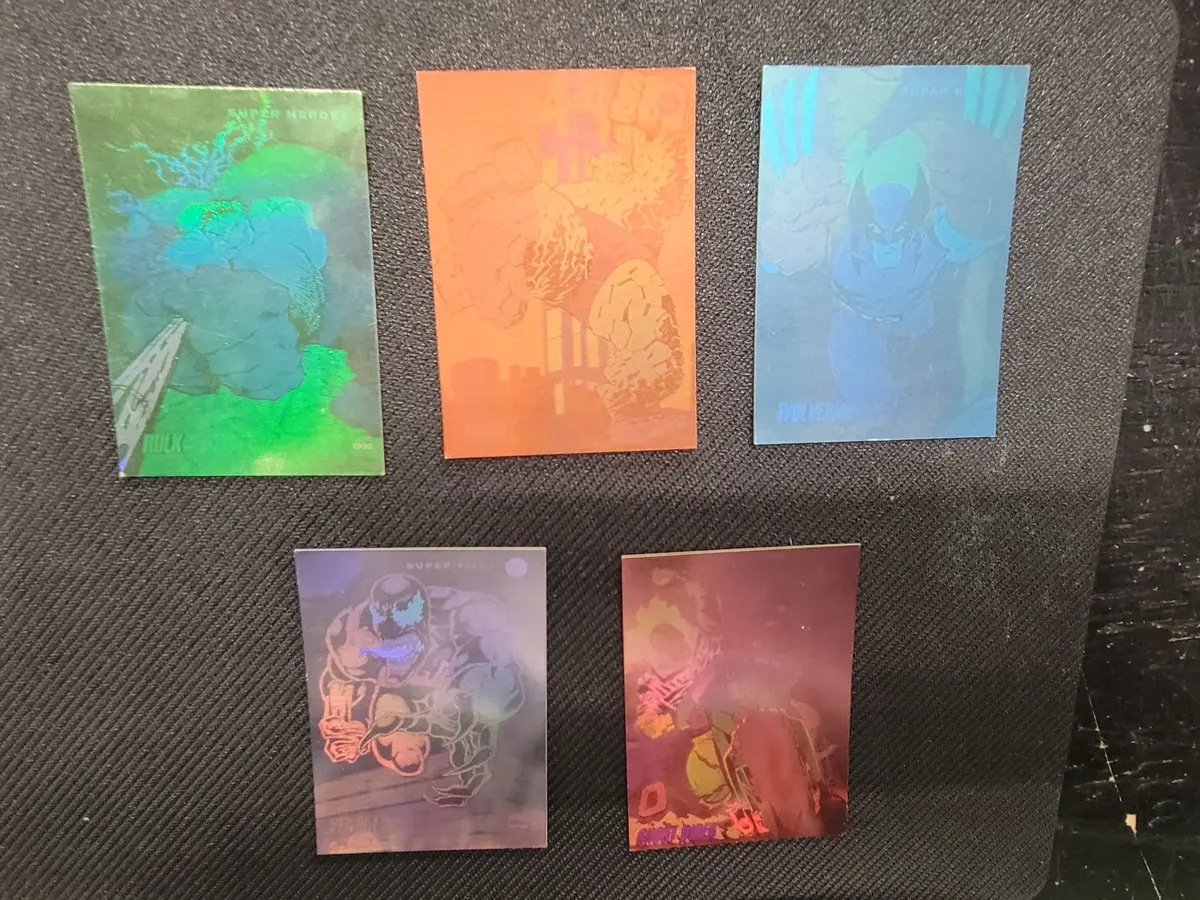 1992 Impel Marvel Hologram Set 1