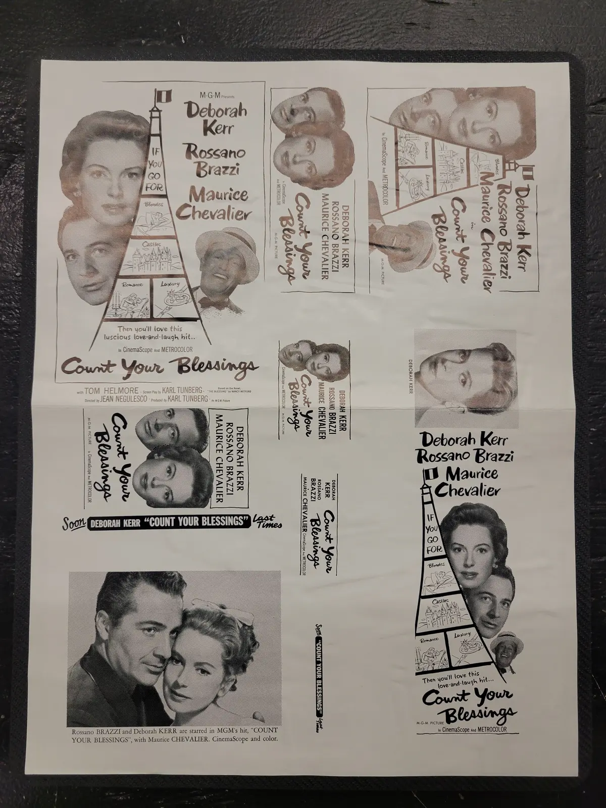 "Count Your Blessings" Original Movie Ad Clip Art Print 1