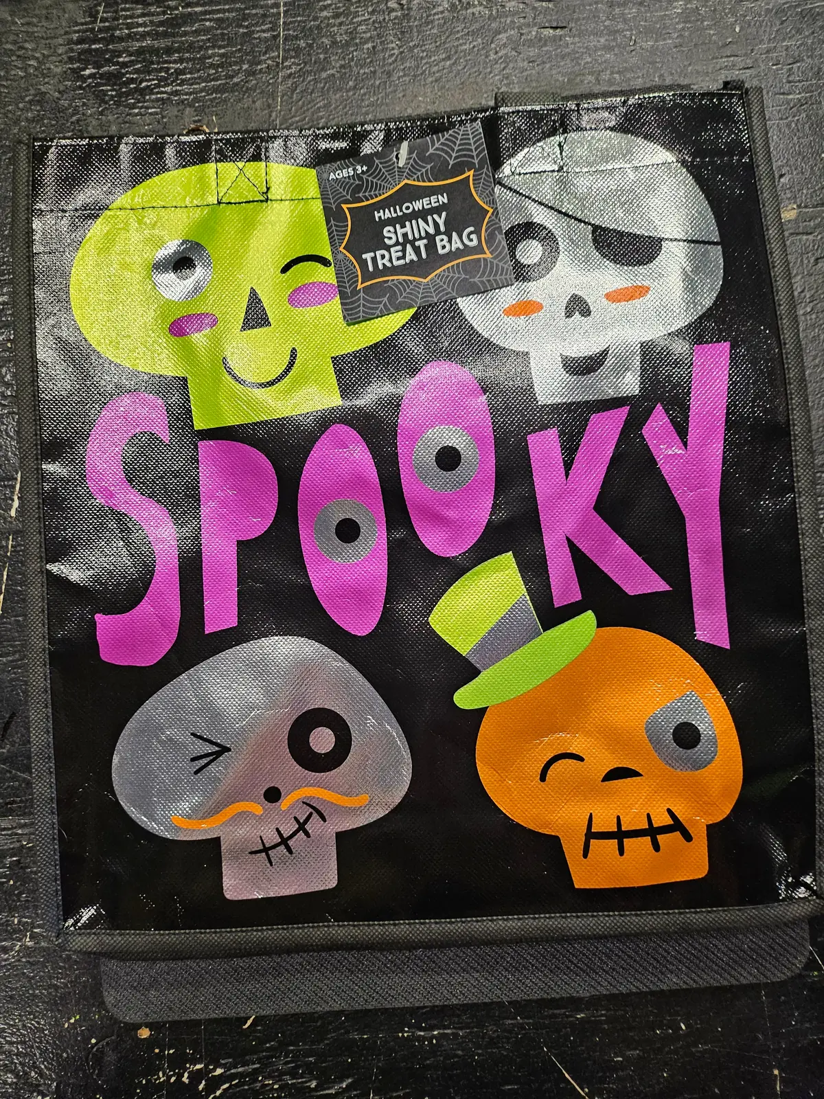 Shiny Spooky Trick Or Treat Bag 1