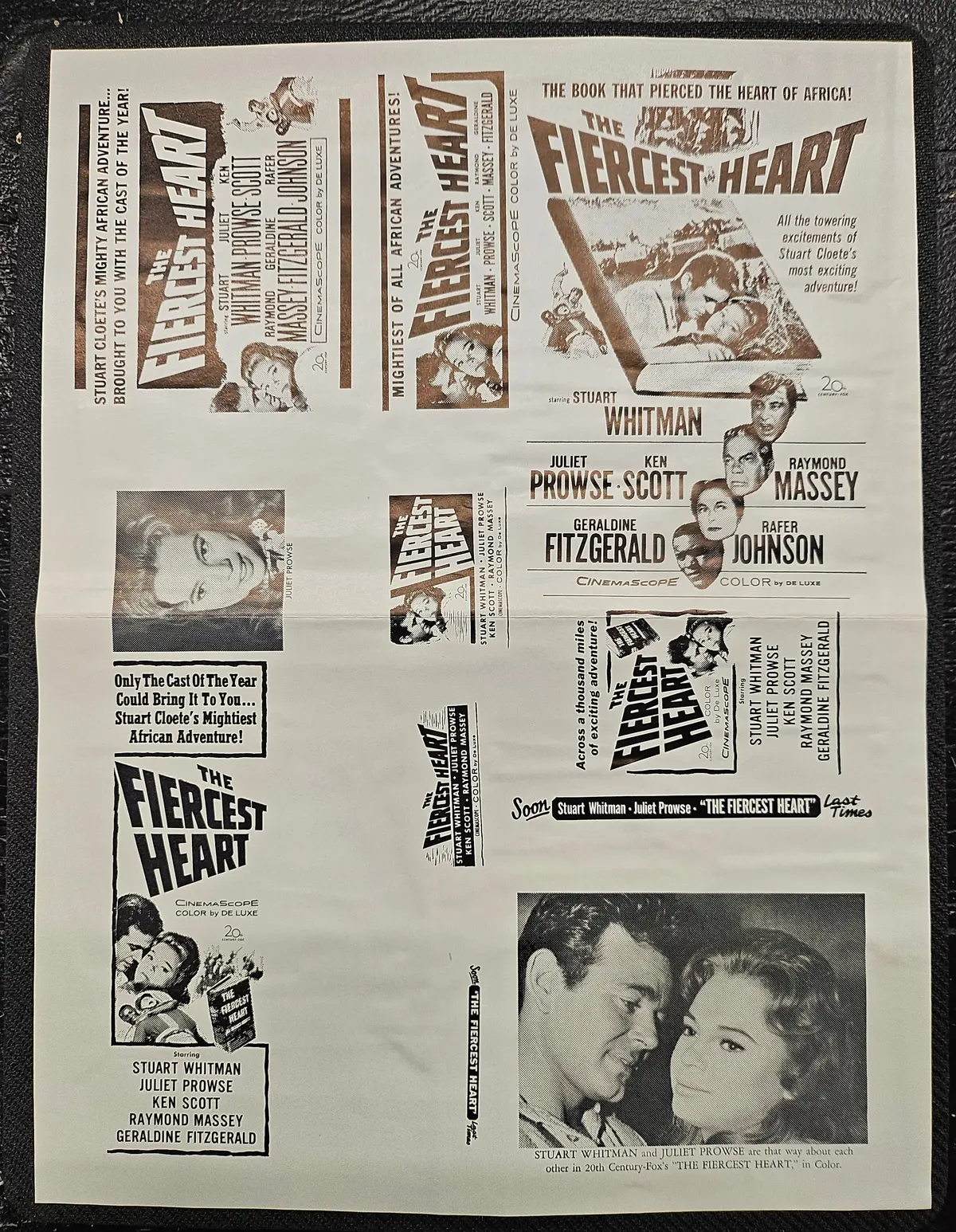 "The Fiercest Heart" Original Movie Ad Clip Art Print 1