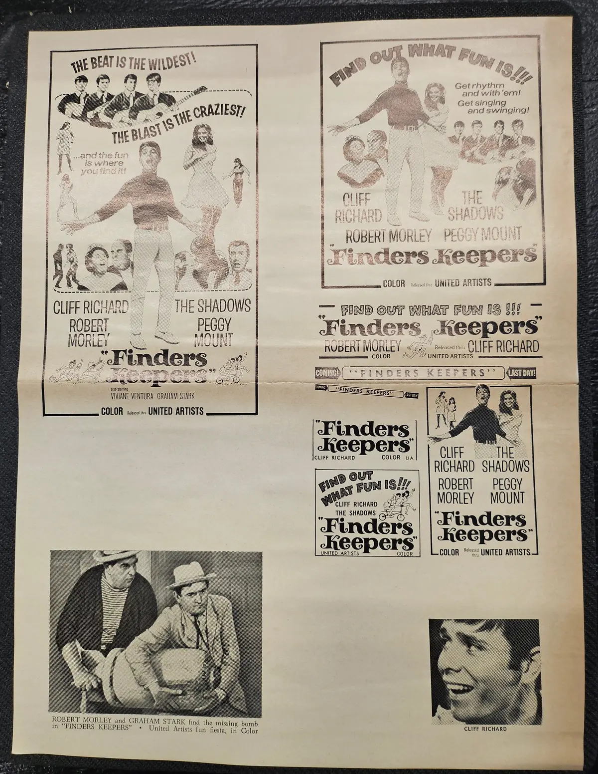 "Finders Keepers" Original Movie Ad Clip Art Print 1