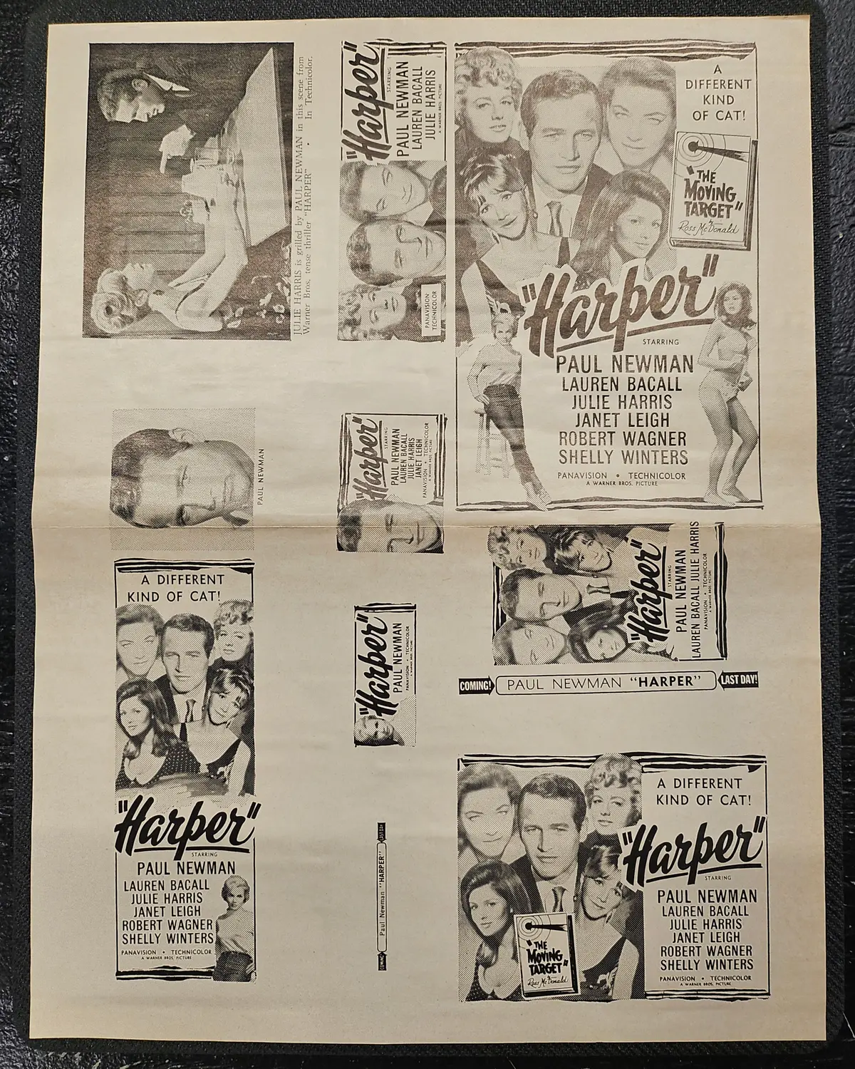 "Harper" Original Movie Ad Clip Art Print 1