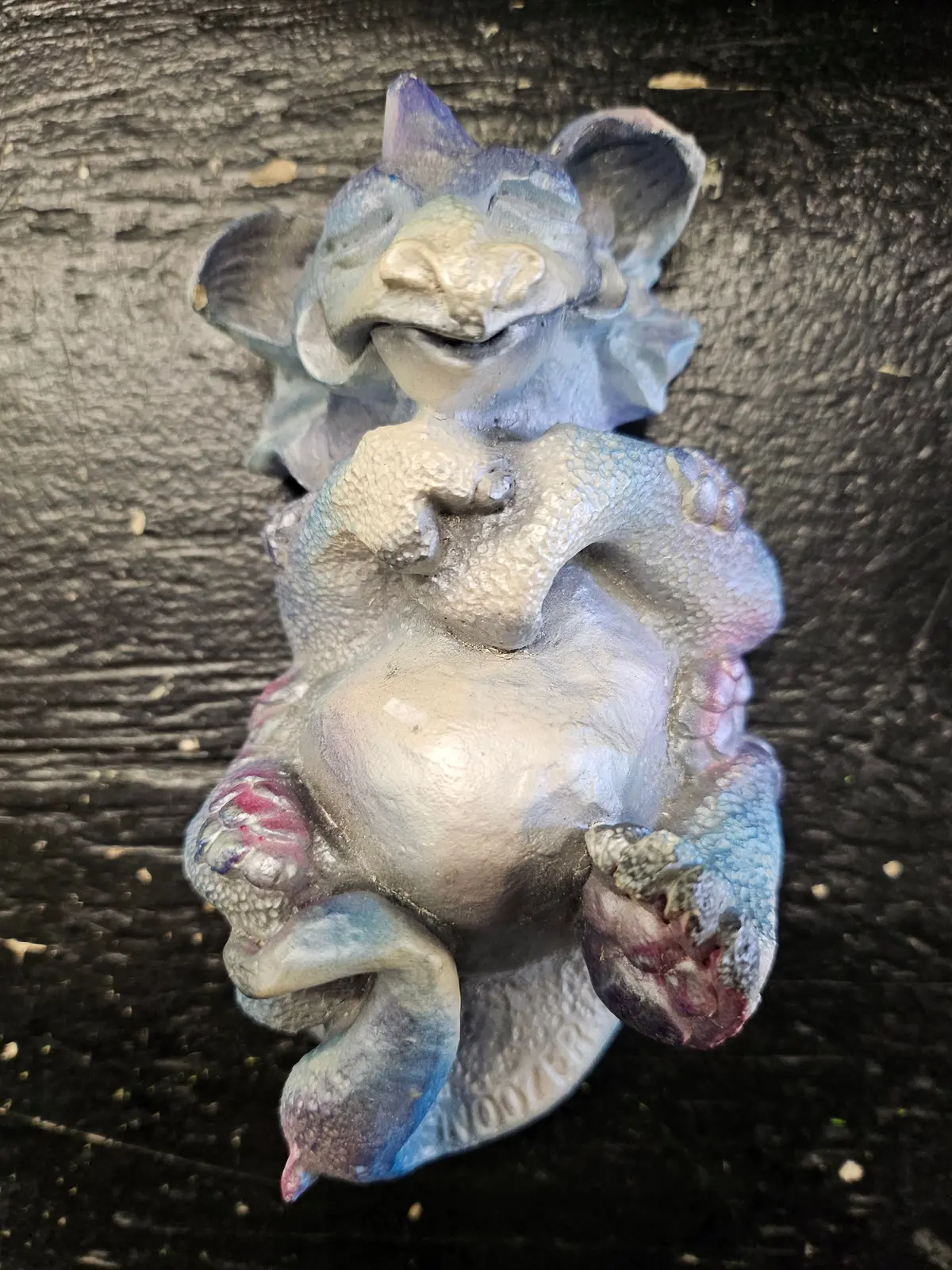 Snoozer Dragon Statue Shade Tree Creations 1989 1