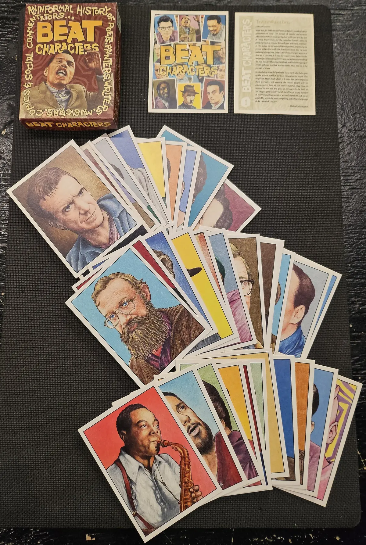 Kitchen Sink Press Beat Characters Card Set 1